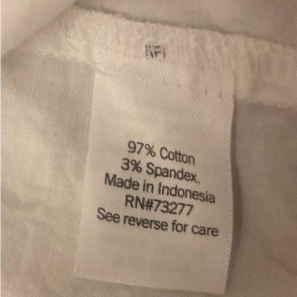 Crate & Barrel Shirt White LP - Picture 6 of 9